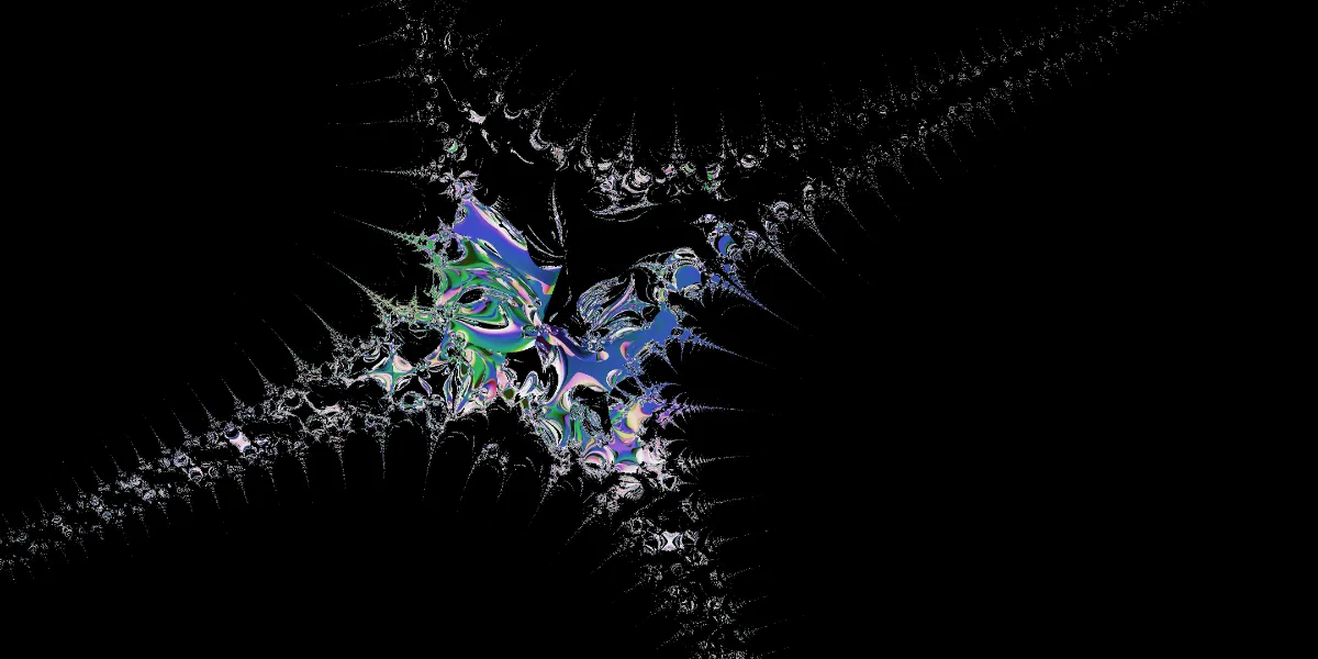 A piece of fractal art produced by FractalPane.