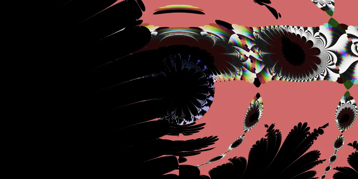 A piece of fractal art produced by FractalPane.