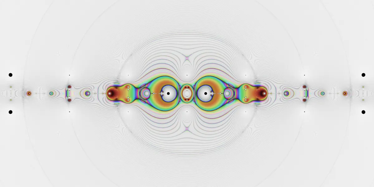 A piece of fractal art produced by FractalPane.