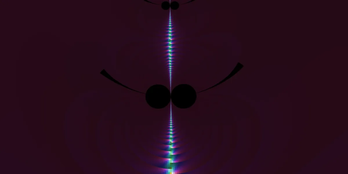 A piece of fractal art produced by FractalPane.
