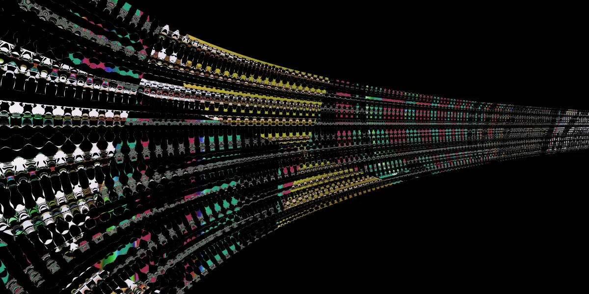 A piece of fractal art produced by FractalPane.