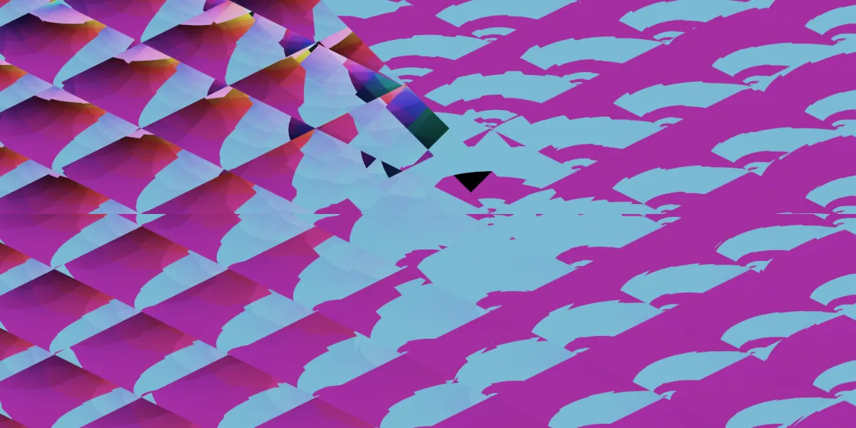 A piece of fractal art produced by FractalPane.