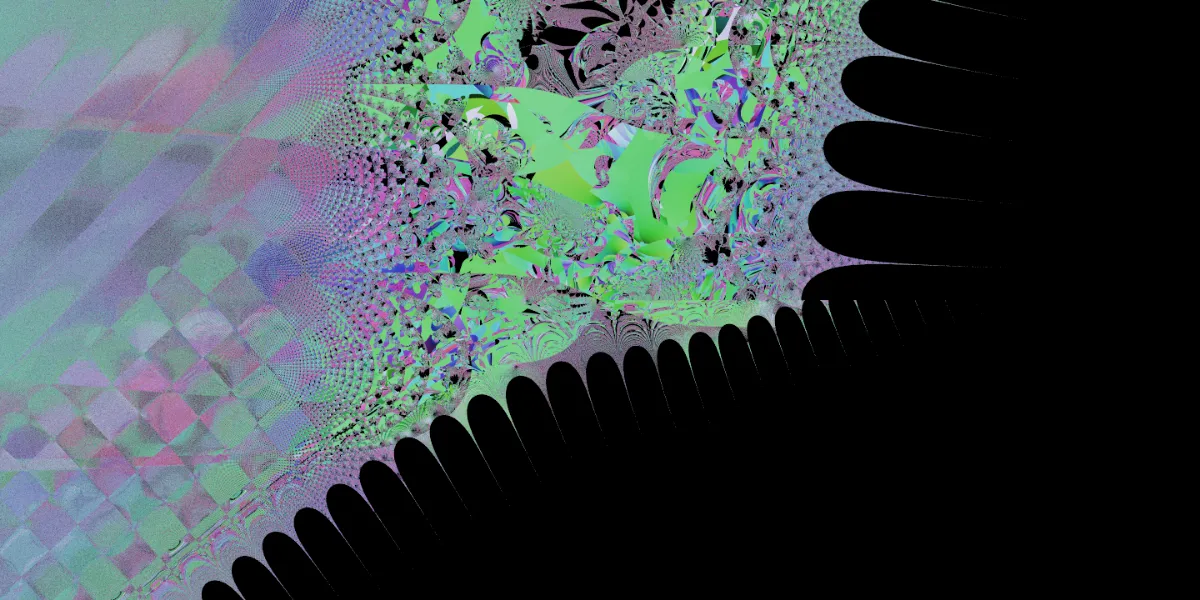 A piece of fractal art produced by FractalPane.