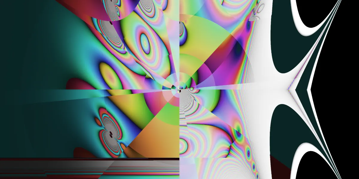 A piece of fractal art produced by FractalPane.