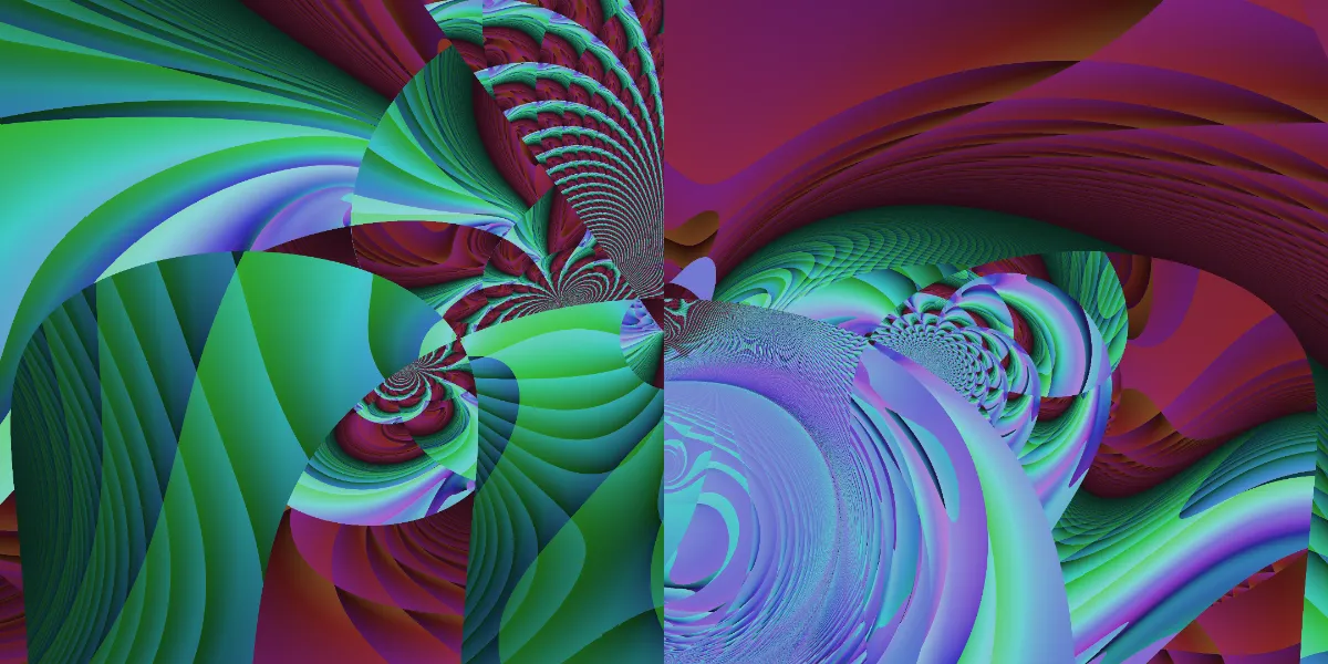 A piece of fractal art produced by FractalPane.