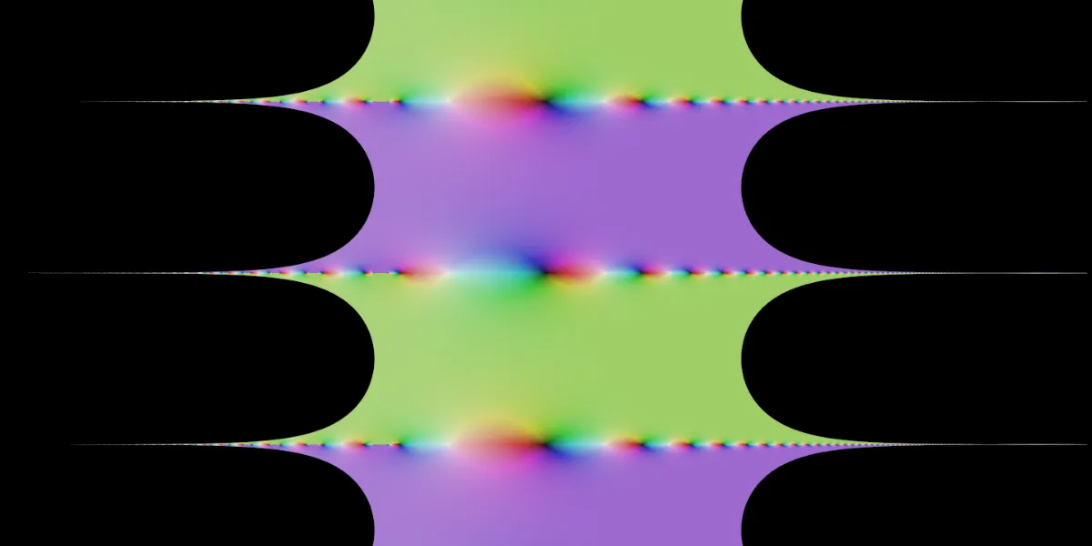 A piece of fractal art produced by FractalPane.