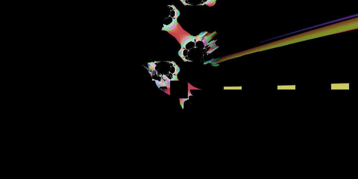 A piece of fractal art produced by FractalPane.