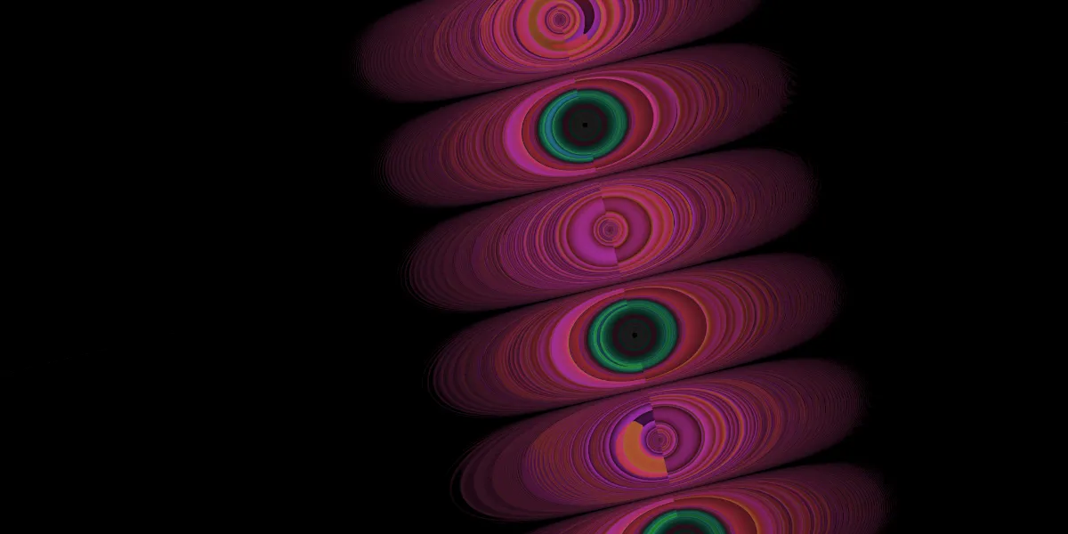 A piece of fractal art produced by FractalPane.