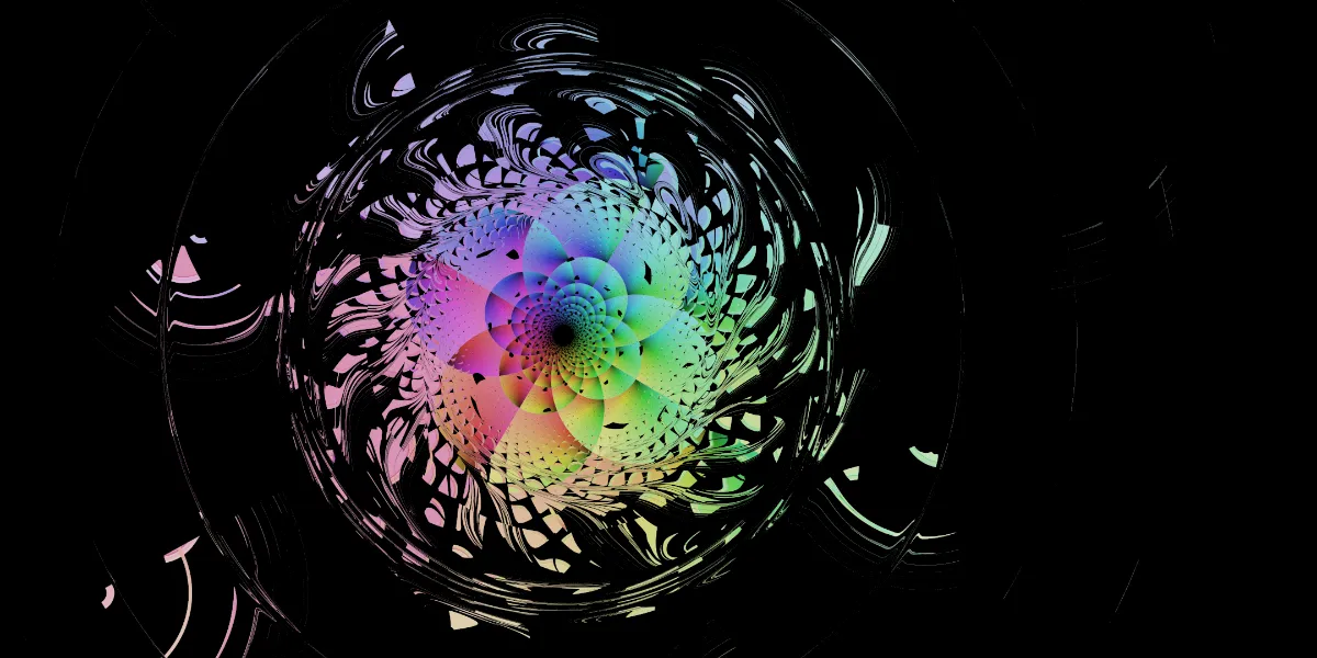 A piece of fractal art produced by FractalPane.