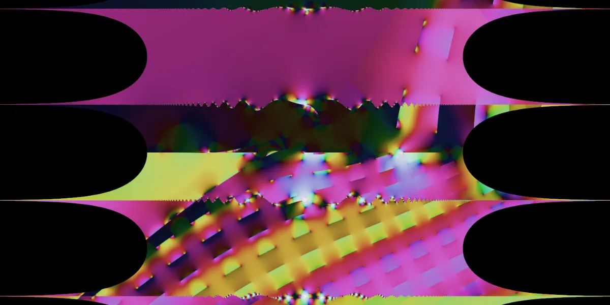 A piece of fractal art produced by FractalPane.