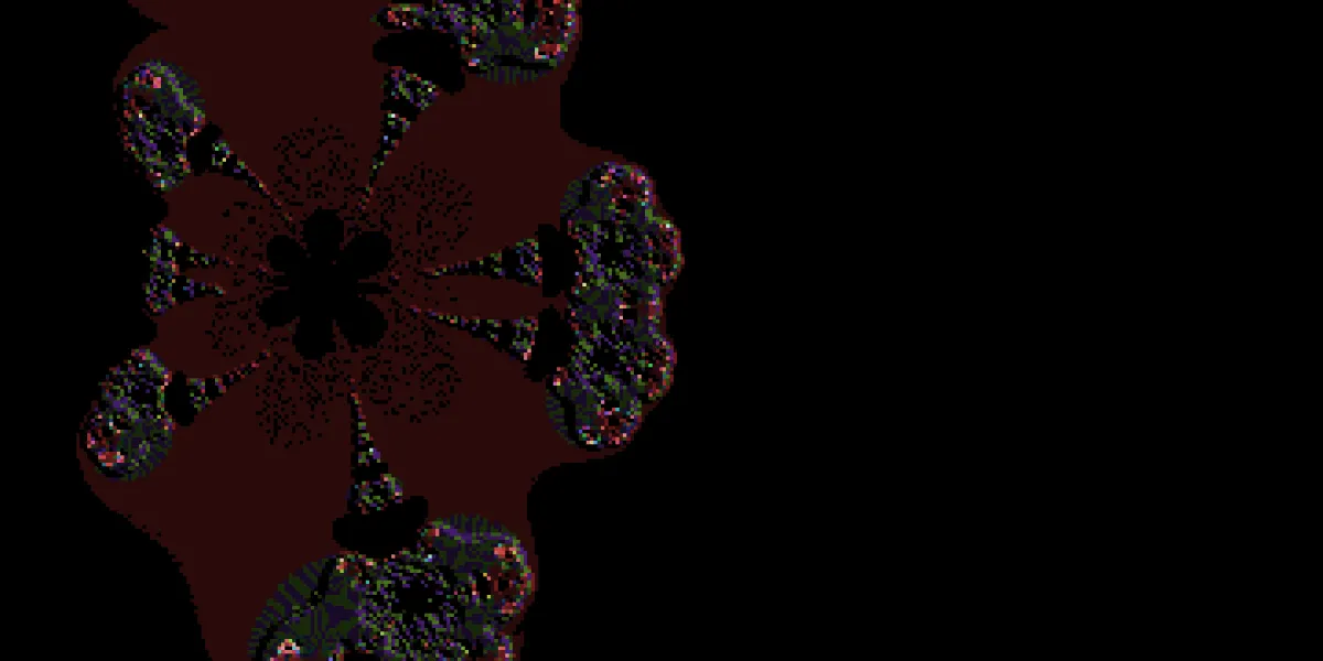 A piece of fractal art produced by FractalPane.