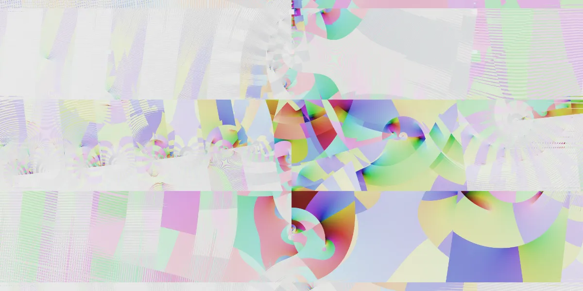 A piece of fractal art produced by FractalPane.