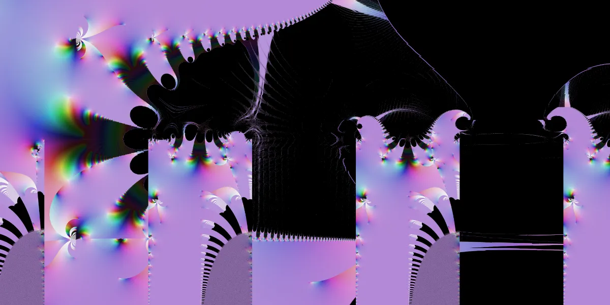 A piece of fractal art produced by FractalPane.