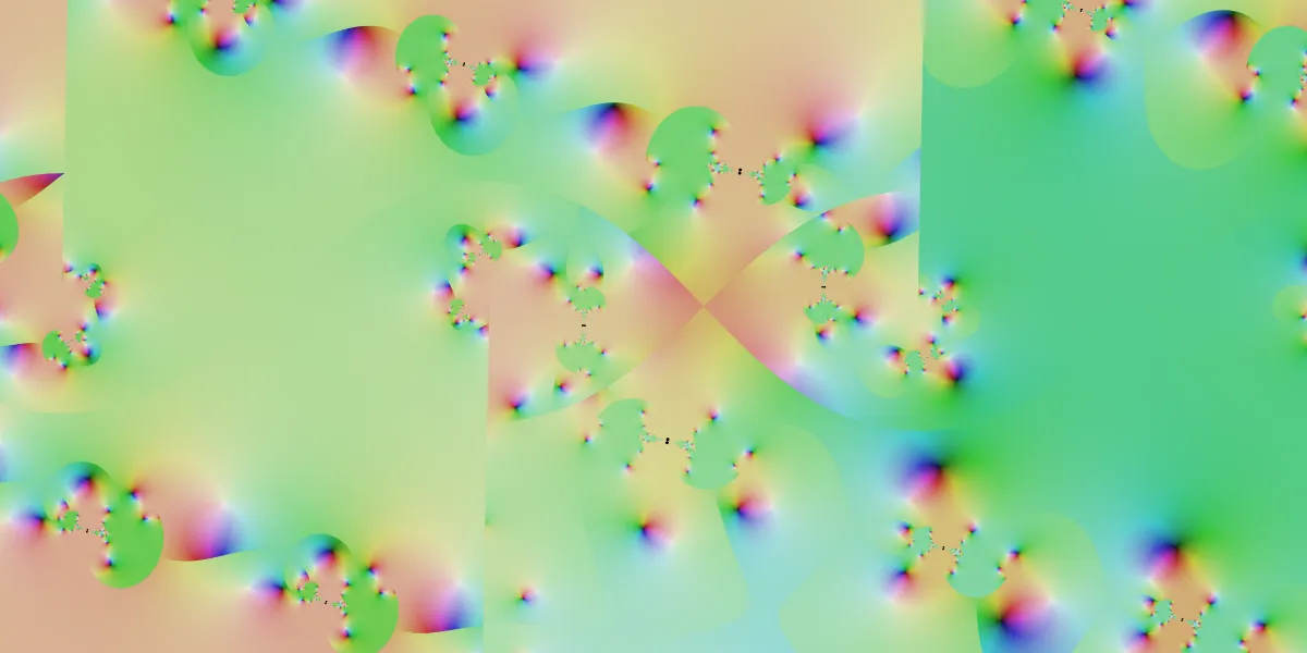 A piece of fractal art produced by FractalPane.