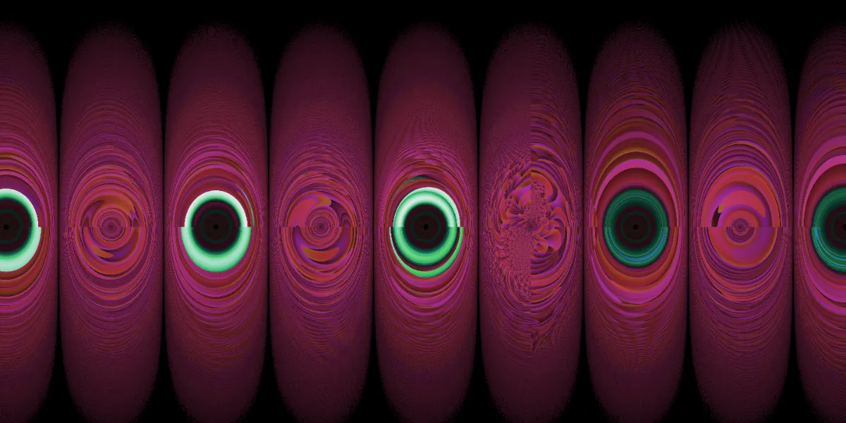 A piece of fractal art produced by FractalPane.