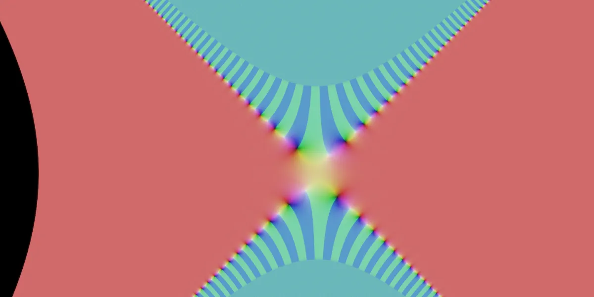 A piece of fractal art produced by FractalPane.