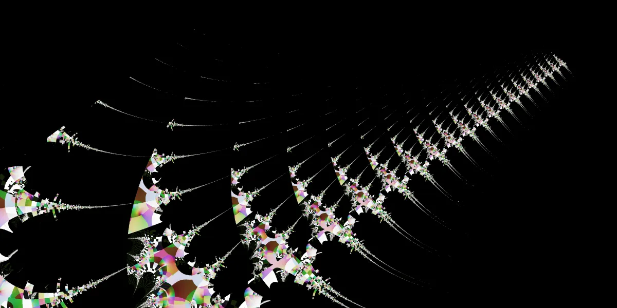A piece of fractal art produced by FractalPane.