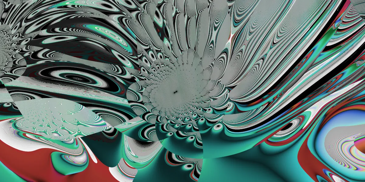 A piece of fractal art produced by FractalPane.
