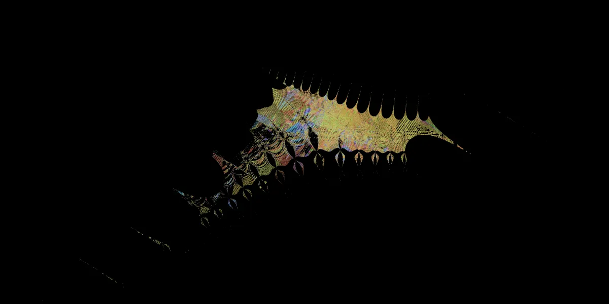 A piece of fractal art produced by FractalPane.