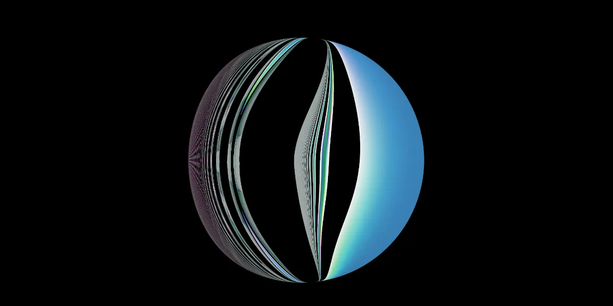 A piece of fractal art produced by FractalPane.