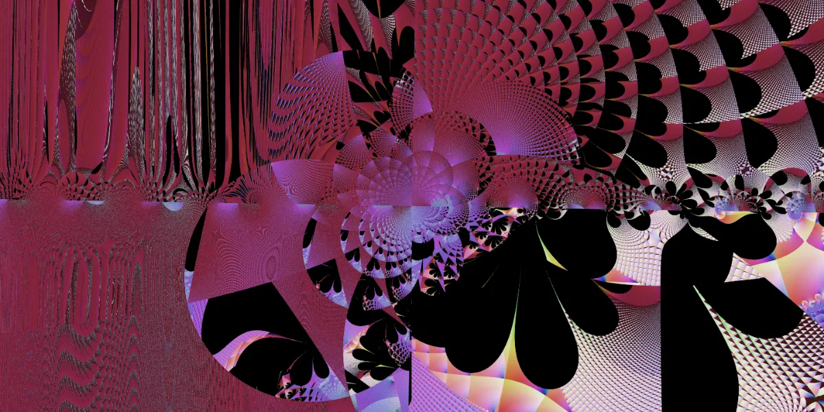 A piece of fractal art produced by FractalPane.