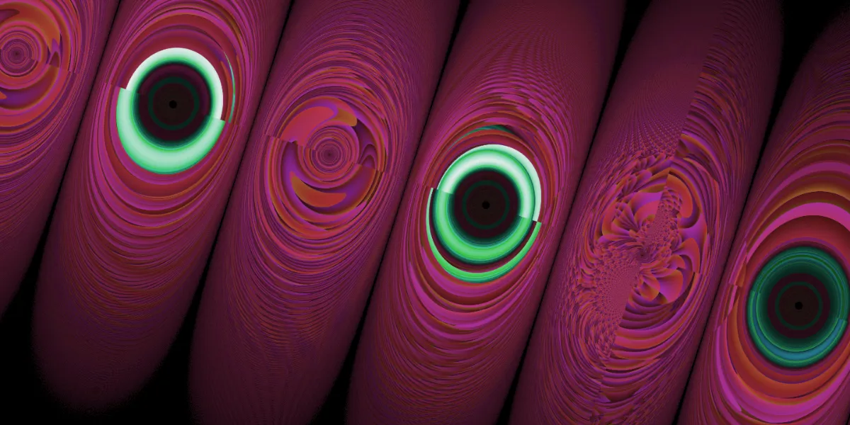 A piece of fractal art produced by FractalPane.