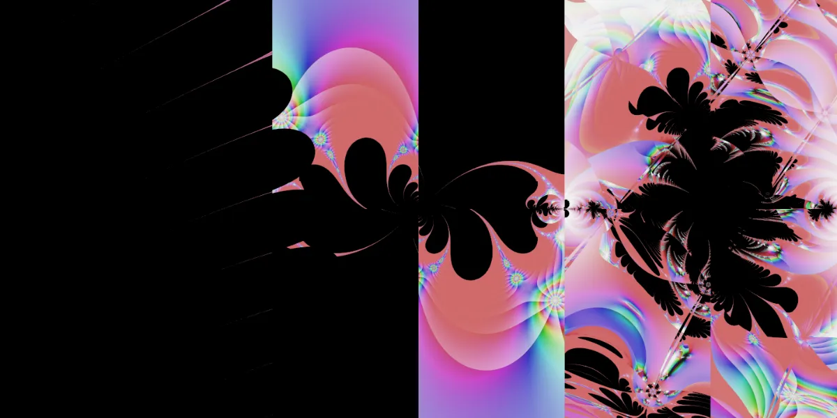 A piece of fractal art produced by FractalPane.