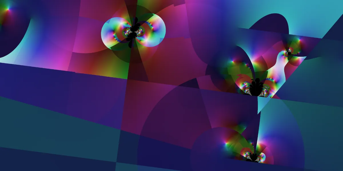 A piece of fractal art produced by FractalPane.