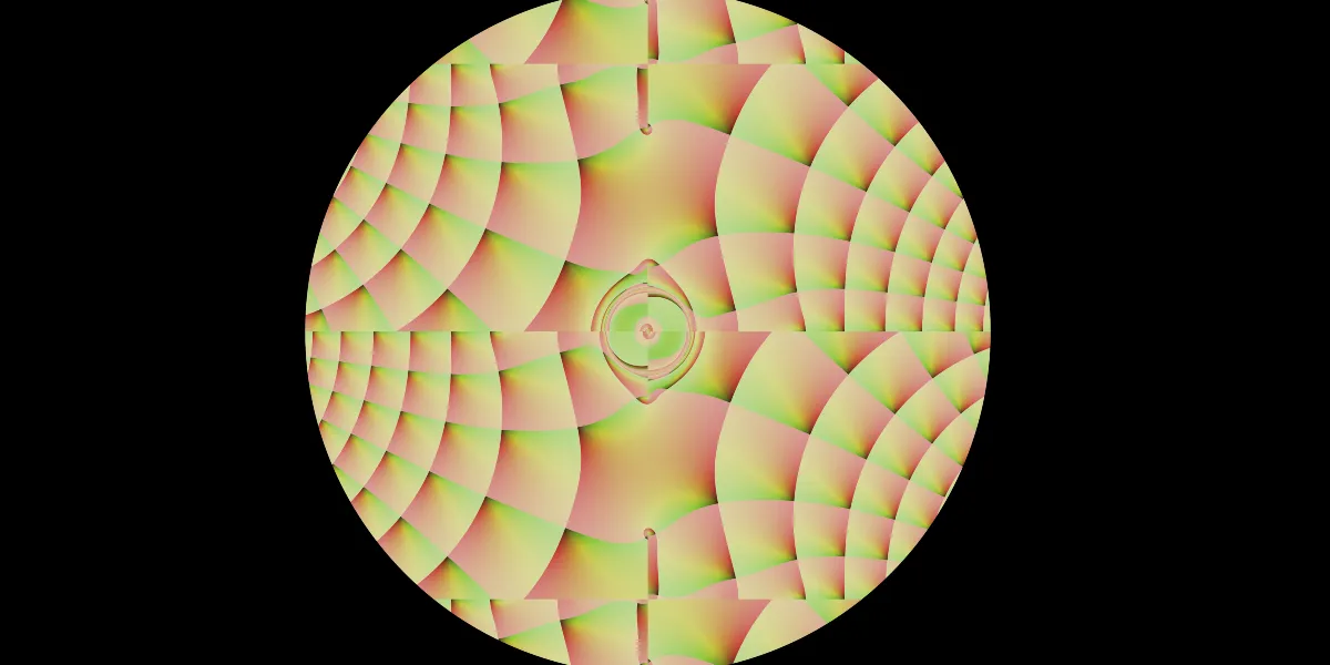 A piece of fractal art produced by FractalPane.