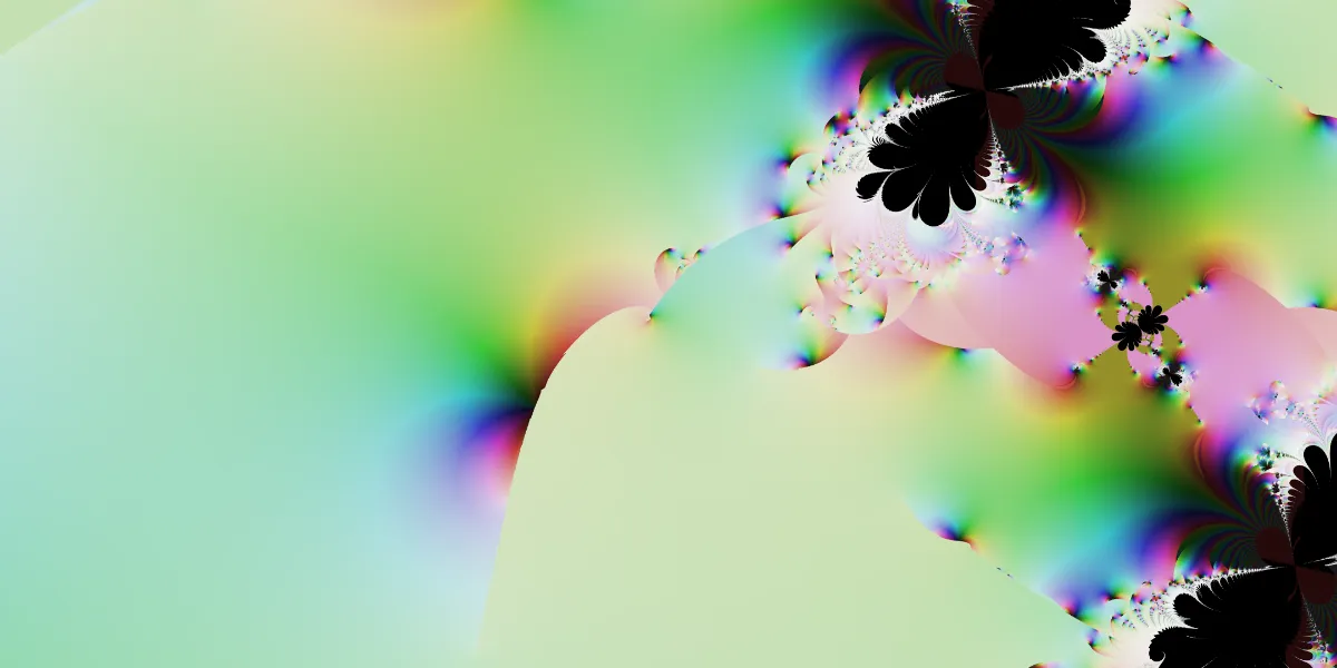 A piece of fractal art produced by FractalPane.