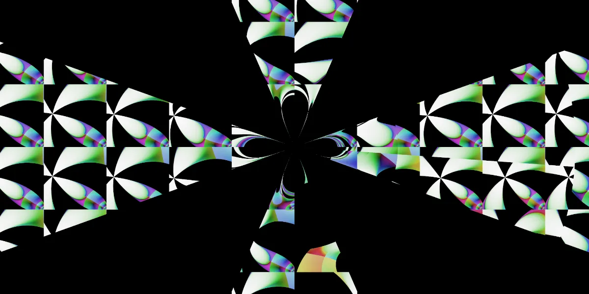 A piece of fractal art produced by FractalPane.