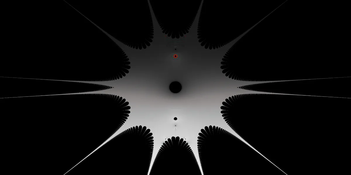 A piece of fractal art produced by FractalPane.