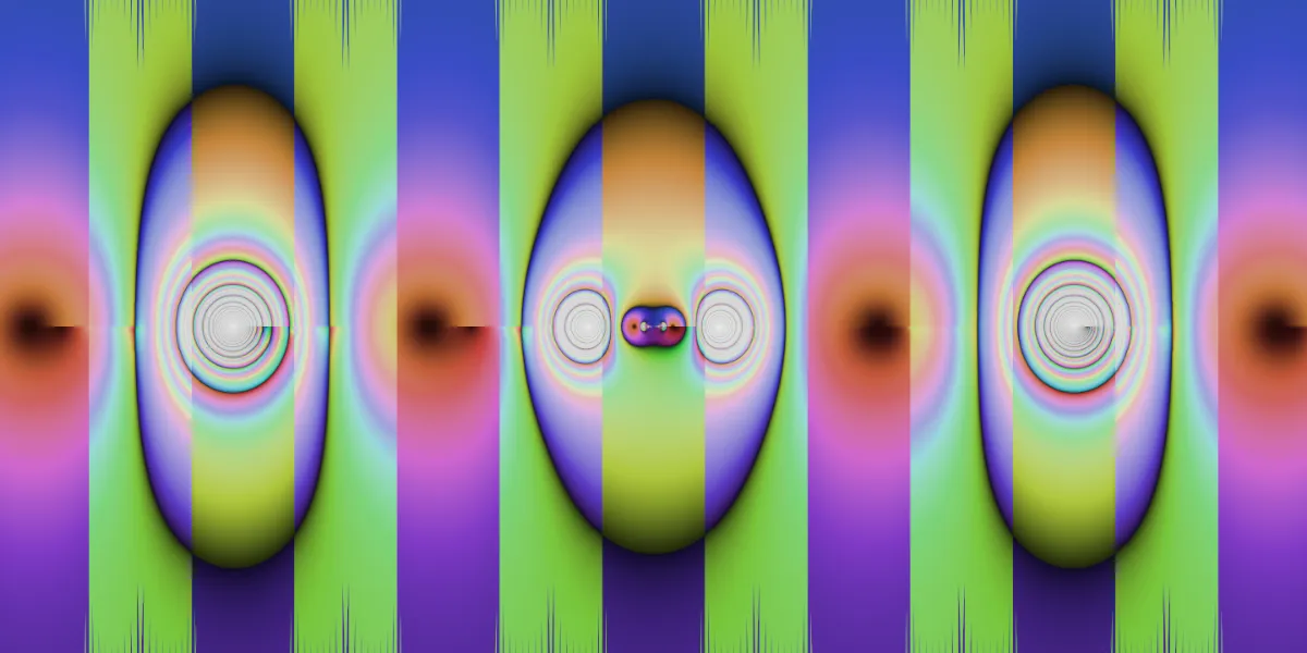 A piece of fractal art produced by FractalPane.