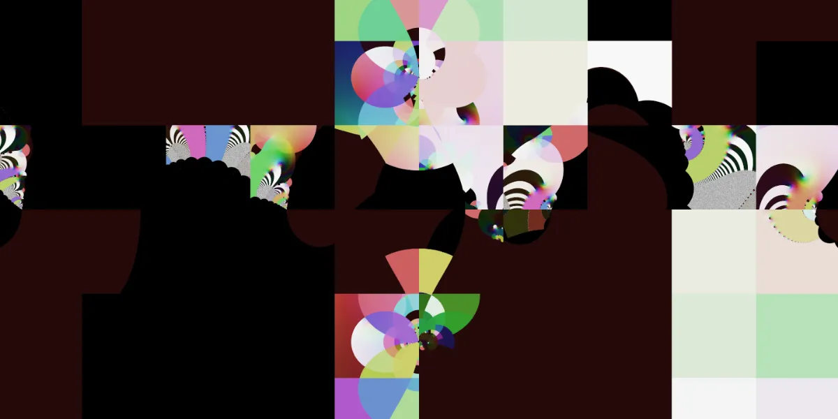 A piece of fractal art produced by FractalPane.