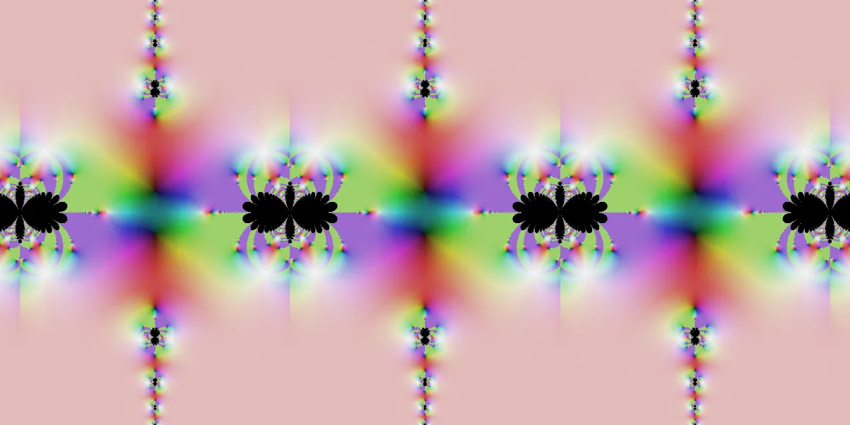 A piece of fractal art produced by FractalPane.