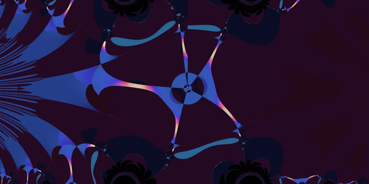 A piece of fractal art produced by FractalPane.