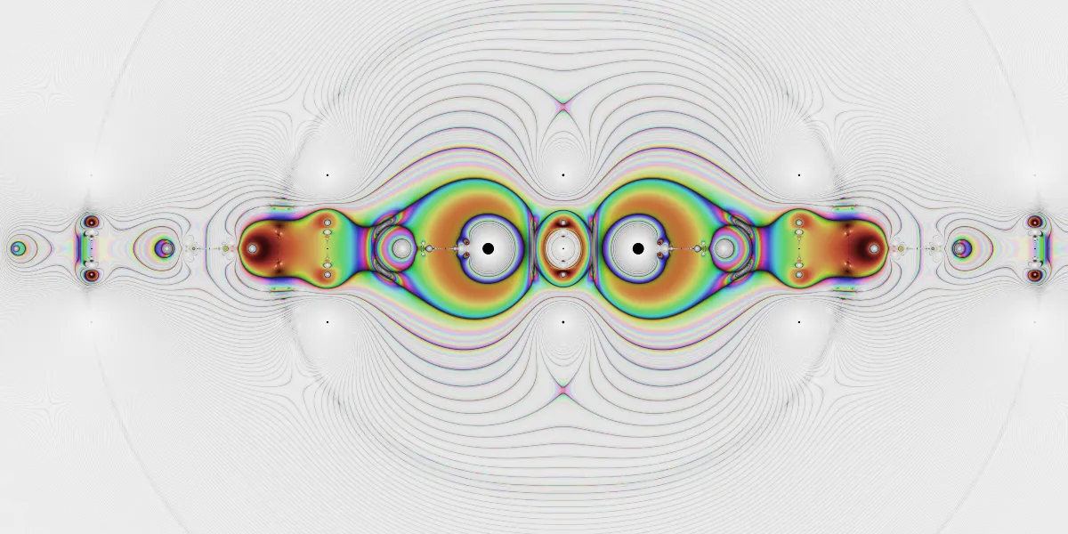 A piece of fractal art produced by FractalPane.