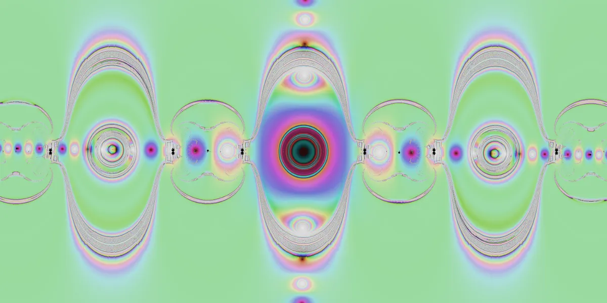 A piece of fractal art produced by FractalPane.