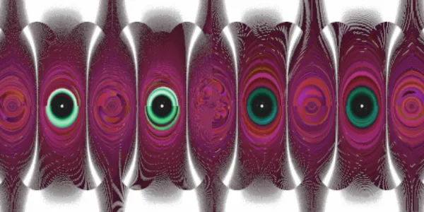 A piece of fractal art produced by FractalPane.