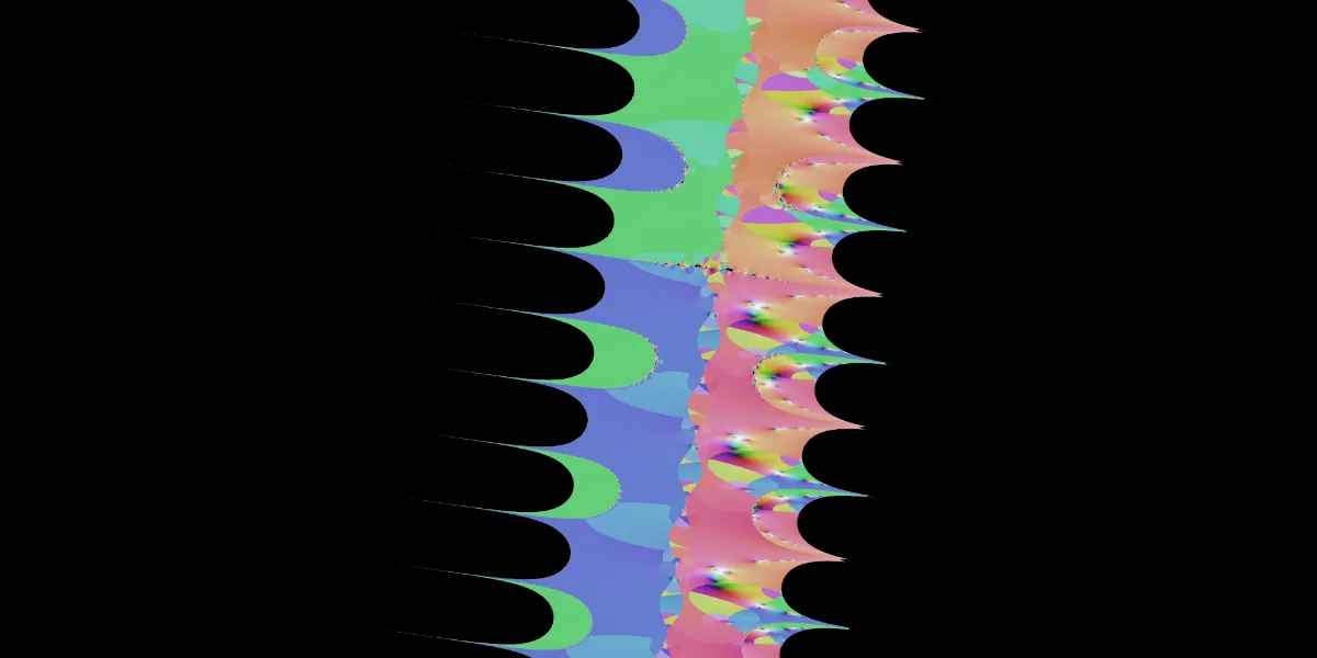 A piece of fractal art produced by FractalPane.
