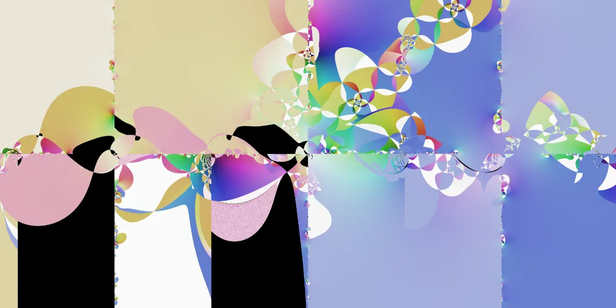 A piece of fractal art produced by FractalPane.