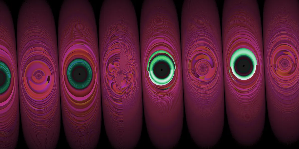 A piece of fractal art produced by FractalPane.