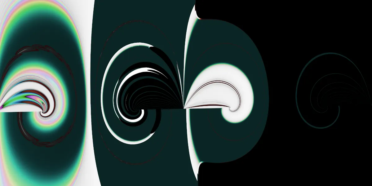 A piece of fractal art produced by FractalPane.