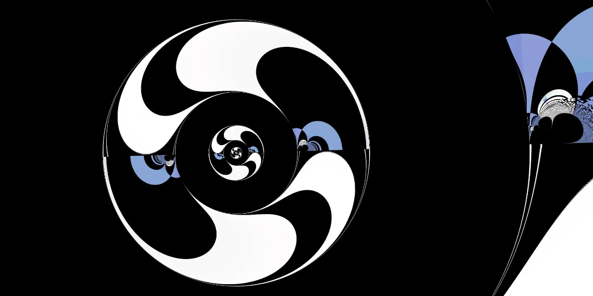 A piece of fractal art produced by FractalPane.