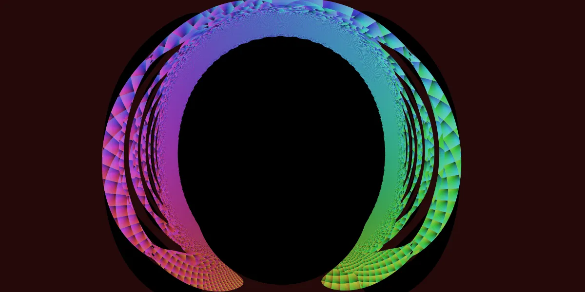 A piece of fractal art produced by FractalPane.