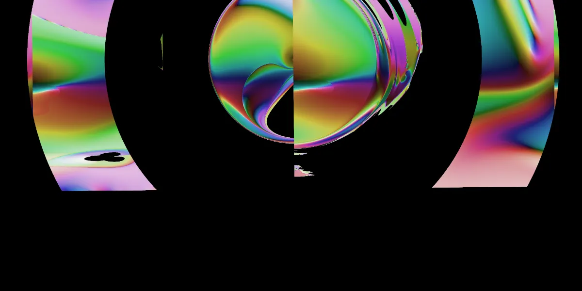 A piece of fractal art produced by FractalPane.