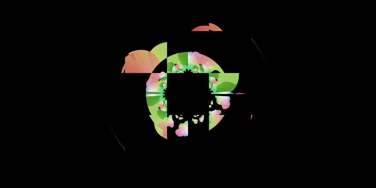 A piece of fractal art produced by FractalPane.