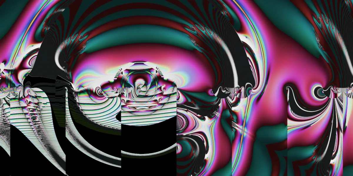 A piece of fractal art produced by FractalPane.