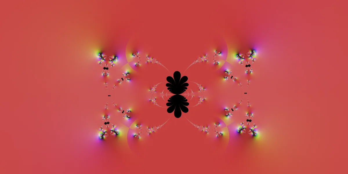 A piece of fractal art produced by FractalPane.