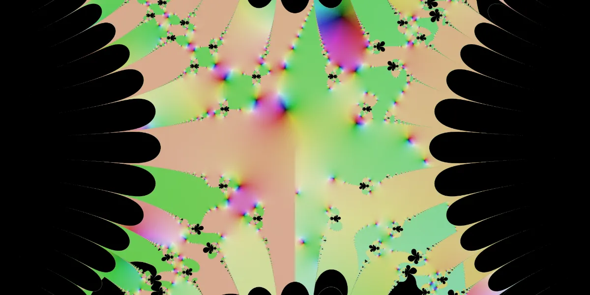 A piece of fractal art produced by FractalPane.